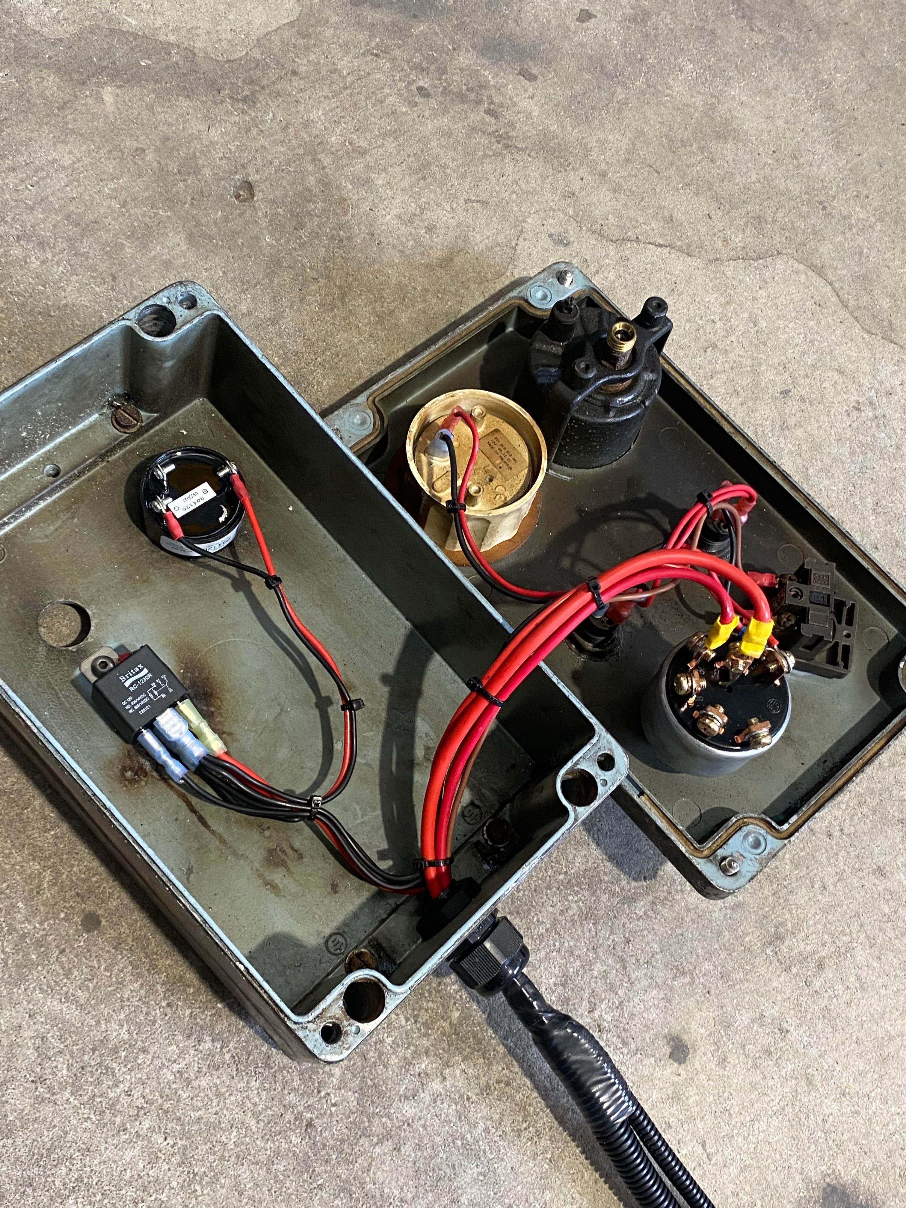 Marine electrical junction box wiring boat auto electrical Whanganui